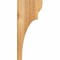 Ekena Millwork Yorktown Rough Sawn Corbel, Western Red Cedar, 4"W x 6"D x 14"H COR04X06X14YOR00RWR - alternate 4